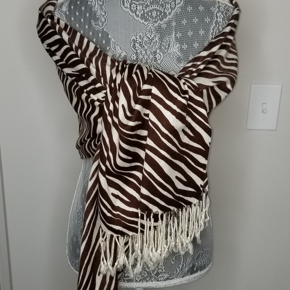 Safari scarf bundle- leopard, tiger and cream - Picture 3 of 5